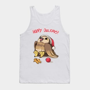 Happy Owlidays! Tank Top